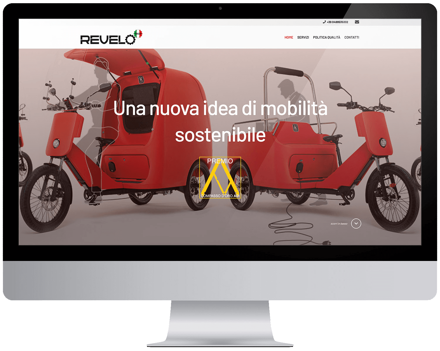 Realizzazione del sito web ReveloTech - Neroavorio (Padova)