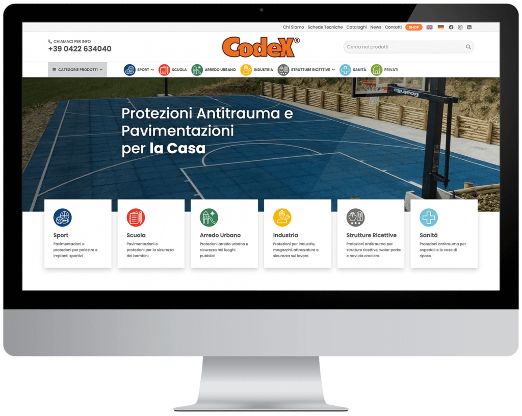 Neroavorio Digital Agency - Padova | Portfolio: Sito Codex